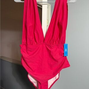 Cupshe Hot Pink Swimsuit